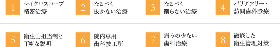 選ばれる8つの理由